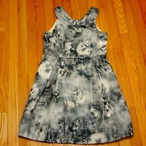 RUBY AND BLOOM, GIRLS SIZE 16, GREY FLOWER DRESS